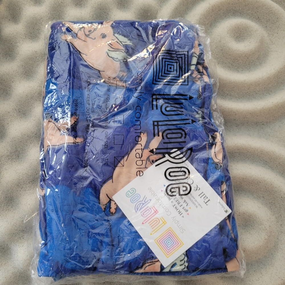 Lularoe leggings TC Flying Pigs